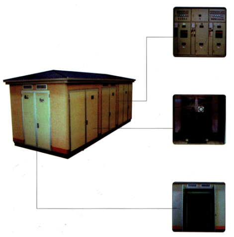 ZBW12-12/0.4預裝式箱式變電站